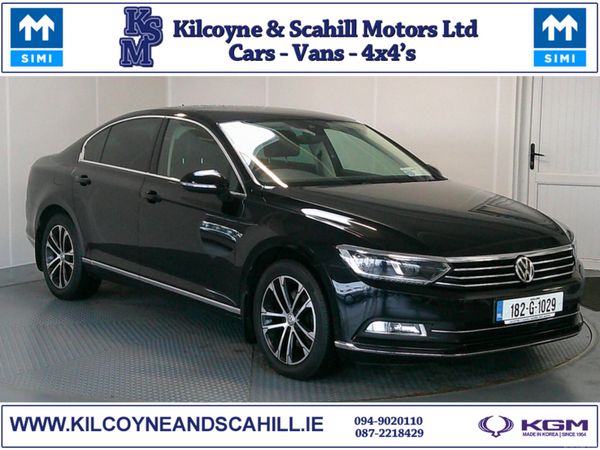Volkswagen Passat Saloon, Diesel, 2018, Black