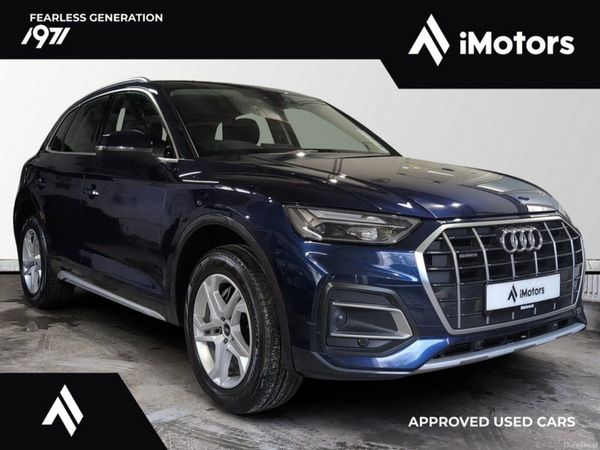 Audi Q5 SUV, Petrol Plug-in Hybrid, 2022, Blue