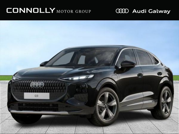 Audi Q3 SUV, Petrol Plug-in Hybrid, 2026, Black