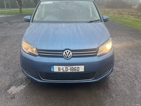 Volkswagen Touran MPV, Diesel, 2011, Blue
