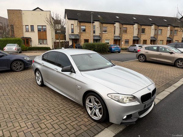 BMW 5-Series Saloon, Diesel, 2011, Silver