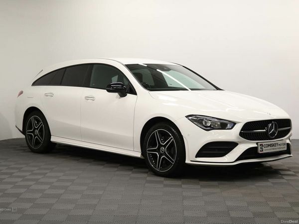 Mercedes-Benz CLA Estate, Petrol Hybrid, 2022, White