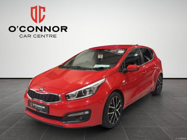 Kia Ceed Hatchback, Diesel, 2016, Red