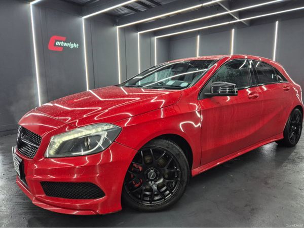 Mercedes-Benz A-Class Hatchback, Petrol, 2013, Red