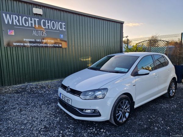 Volkswagen Polo Hatchback, Petrol, 2016, White