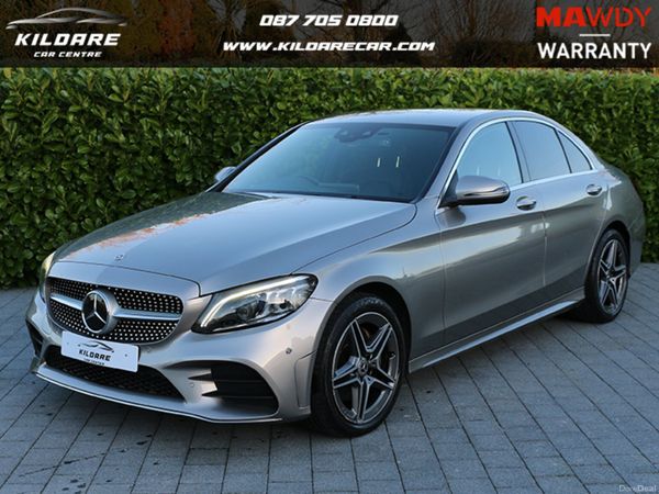 Mercedes-Benz C-Class Saloon, Diesel, 2018, Silver