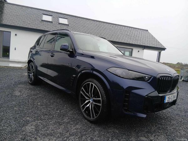 BMW X5 SUV, Petrol Plug-in Hybrid, 2025, Blue
