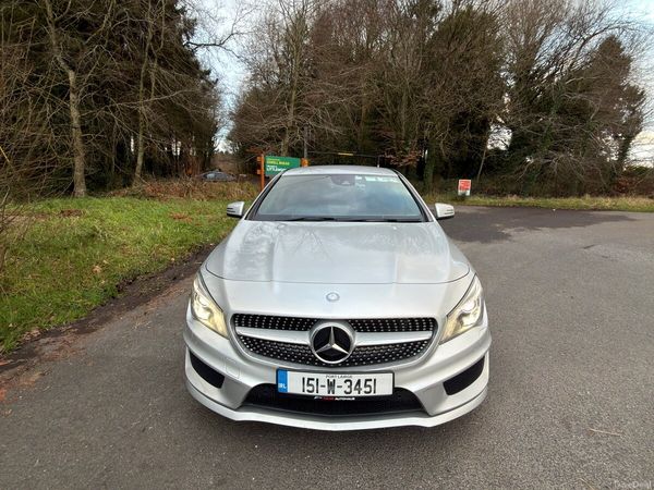 Mercedes-Benz CLA Saloon, Petrol, 2015, Silver