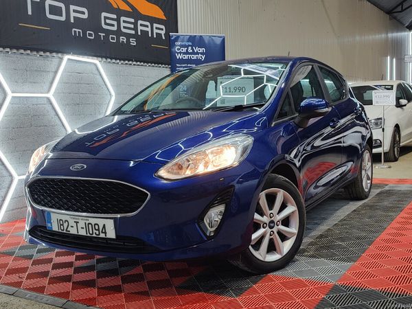 Ford Fiesta Hatchback, Petrol, 2018, Blue