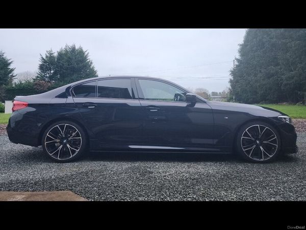 BMW 5-Series Saloon, Diesel, 2020, Black