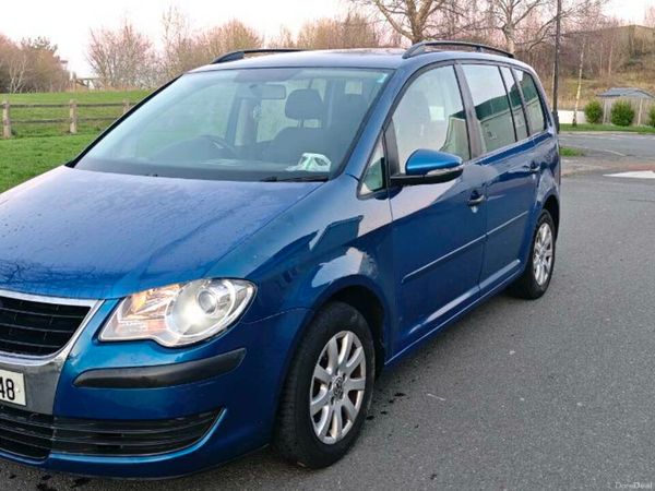 Volkswagen Touran MPV, Diesel, 2009, Blue