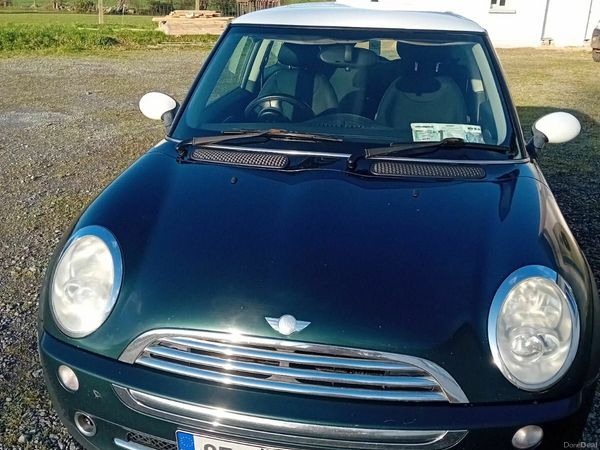 Mini Cooper Hatchback, Petrol, 2005, Green