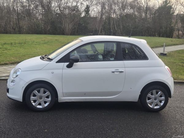 Fiat 500 Hatchback, Petrol, 2015, White