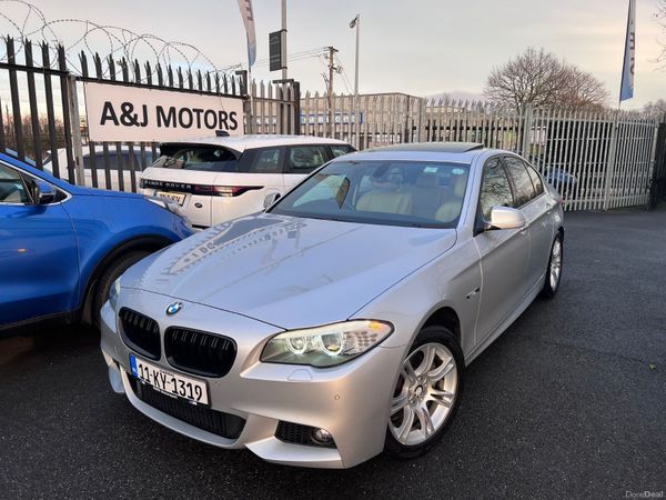 BMW 5-Series Saloon, Diesel, 2011, Silver