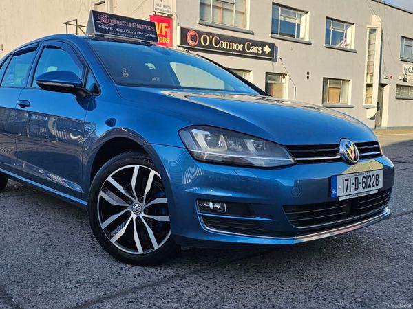 Volkswagen Golf Hatchback, Petrol, 2017, Blue