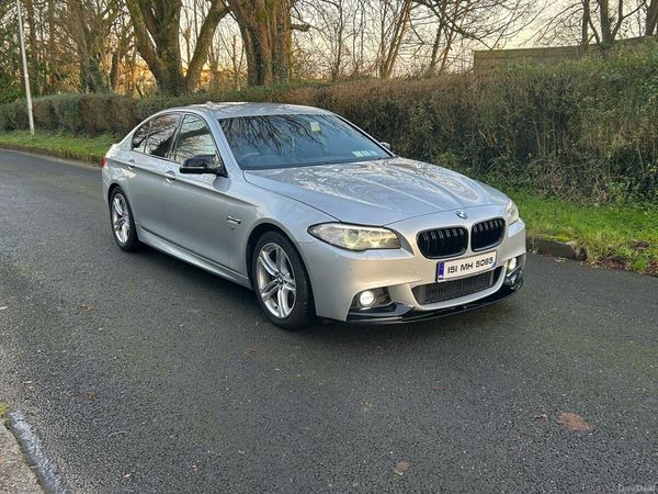 BMW 5-Series Saloon, Diesel, 2015, Silver