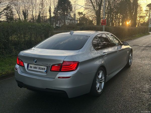 BMW 5-Series Saloon, Diesel, 2015, Silver