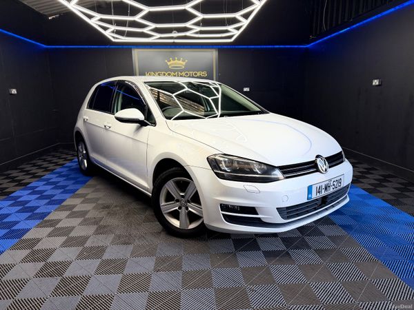 Volkswagen Golf Hatchback, Petrol, 2014, White