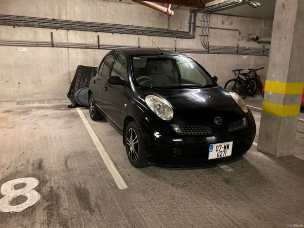 Nissan March Hatchback, Petrol, 2007, Black