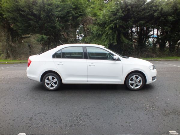 Skoda Rapid Spaceback Hatchback, Diesel, 2016, White