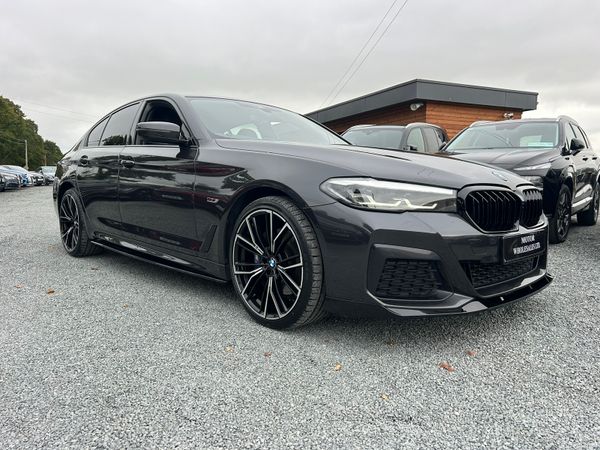 BMW 5-Series Saloon, Petrol Plug-in Hybrid, 2023, Grey