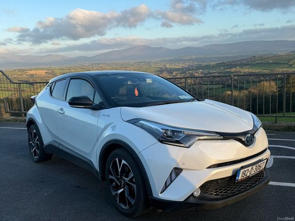 Toyota C-HR Hatchback, Petrol Hybrid, 2019, White