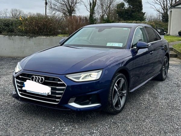 Audi A4 Saloon, Diesel, 2019, Blue