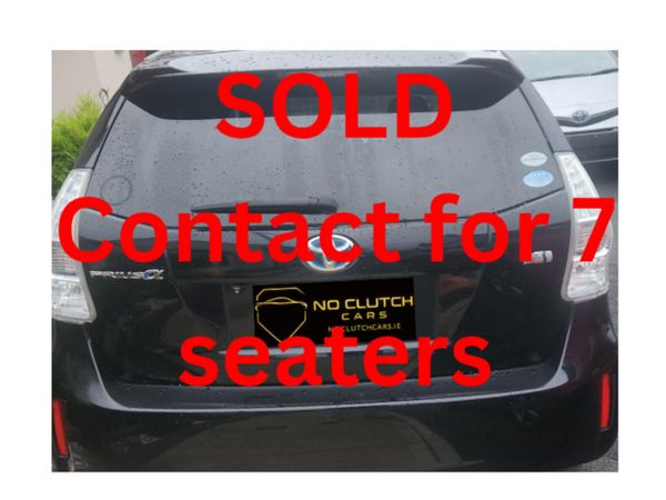 Toyota Prius MPV, Petrol Hybrid, 2011, Black