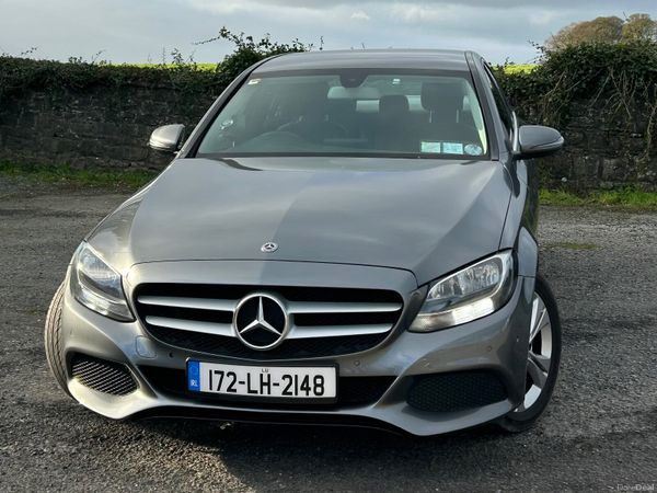 Mercedes-Benz C-Class Saloon, Petrol, 2017, Grey