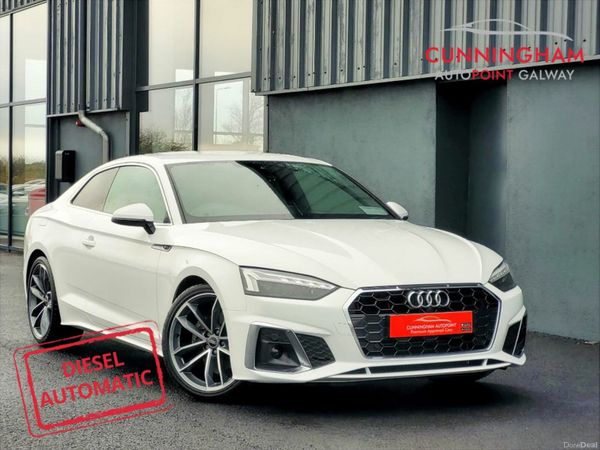 Audi A5 Coupe, Diesel, 2021, White