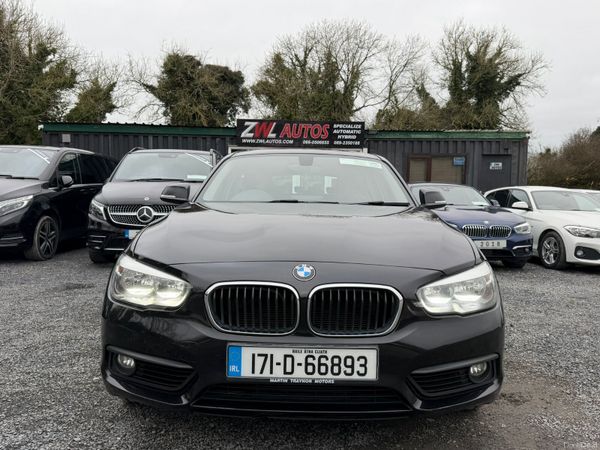 BMW 1-Series Hatchback, Diesel, 2017, Black