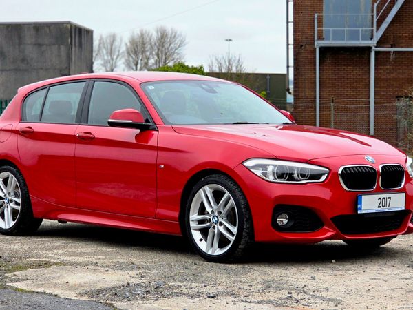BMW 1-Series Hatchback, Petrol, 2017, Red