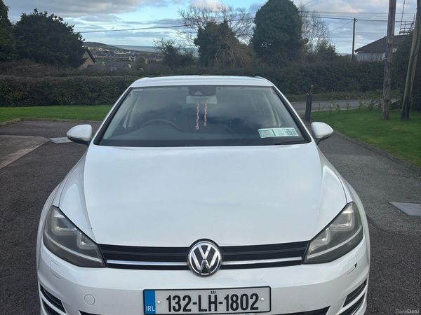 Volkswagen Golf Hatchback, Petrol, 2013, White