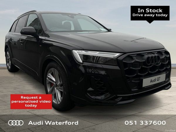 Audi Q7 SUV, Petrol Plug-in Hybrid, 2026, Black