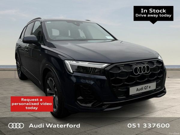 Audi Q7 SUV, Petrol Plug-in Hybrid, 2026, Blue