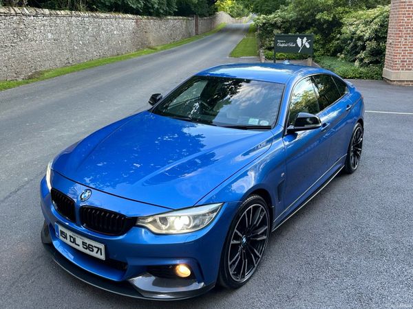 BMW 4-Series Coupe, Diesel, 2015, Blue