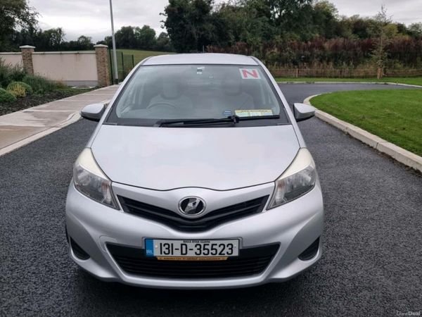 Toyota Vitz Hatchback, Petrol, 2013, Silver