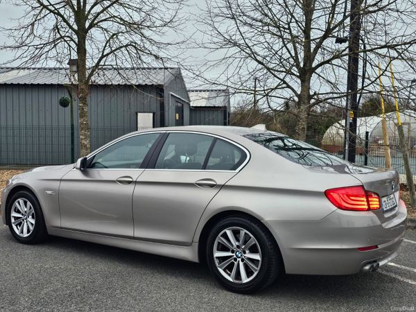 BMW 5-Series Saloon, Diesel, 2013, Silver