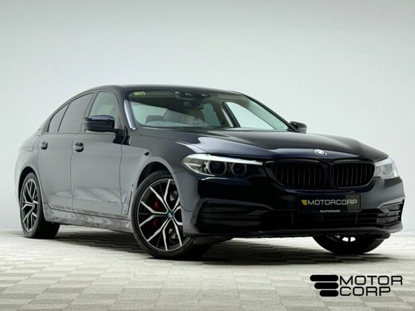 BMW 5-Series Saloon, Petrol Plug-in Hybrid, 2019, Black