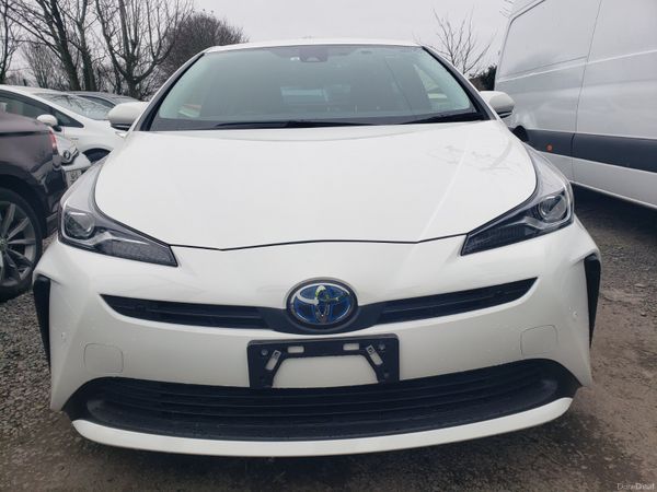 Toyota Prius Hatchback, Petrol Hybrid, 2022, White