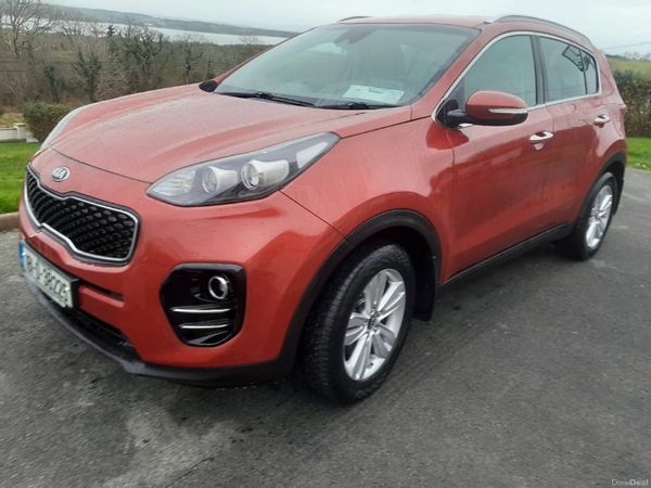 Kia Sportage SUV, Diesel, 2018, Red