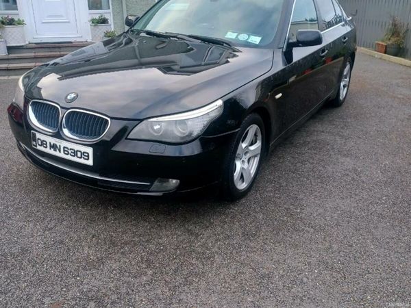 BMW 5-Series Saloon, Diesel, 2008, Black