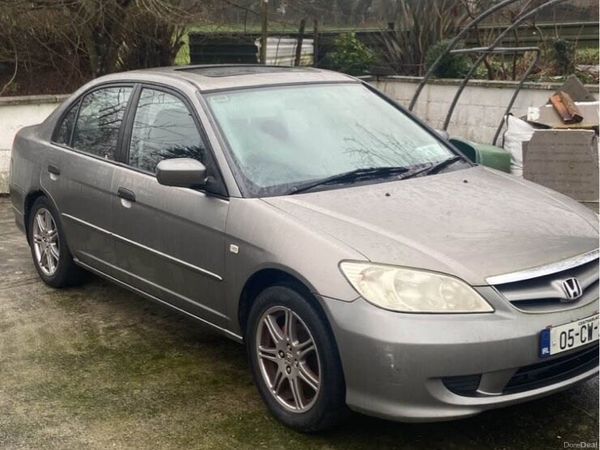 Honda Civic Saloon, Petrol, 2005, Grey