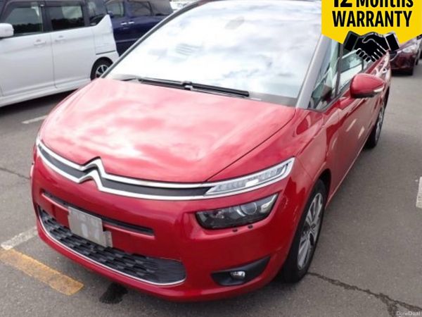 Citroen Grand C4 Picasso MPV, Petrol, 2017, Red
