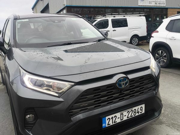 Toyota RAV4 SUV, Petrol Hybrid, 2021, Grey