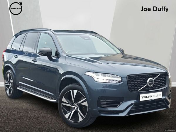 Volvo XC90 SUV, Petrol Plug-in Hybrid, 2023, Blue