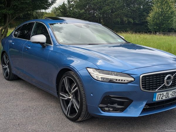 Volvo S90 Saloon, Diesel, 2017, Blue