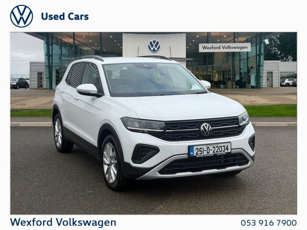 Volkswagen T-Cross SUV, Petrol, 2025, White