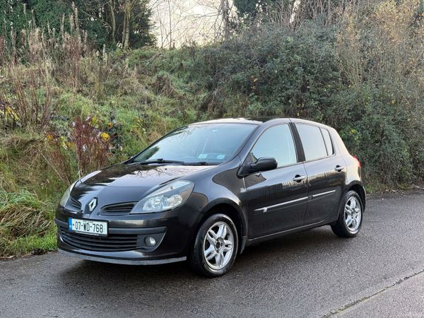 Renault Clio Hatchback, Petrol, 2007, Black