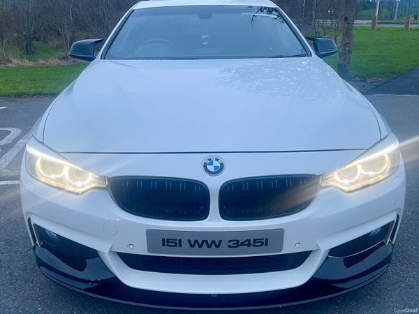 BMW 4-Series Coupe, Diesel, 2015, White